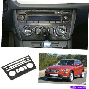 trim panel uBMW X1 2010-2015 E84ubNEbhOCGARXCb`plg "For BMW X1 2010-2015 E84 black wood grain Air Conditioning switch Panel trim