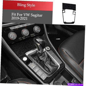 trim panel �u�����O�J�[�Z���^�[�R���\�[���M�A�V�t�g�p�l���J�o�[VW SAGITAR 2019-2021�̃g���� Bling Car Center Console Gear Shift Panel Cover Trim For VW Sagitar 2019-2021�y���s�A���i�z