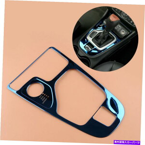 trim panel u[MAVtgmupl̑Jo[gW[v`FL[2014-2018̃tBbg Blue Gear Shift Knob Panel Decor Cover Trim Fits For Jeep Cherokee 2014-2018