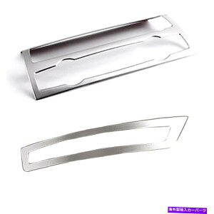 trim panel BMW X5 E70 2008-2013XeXCeA~hR\[plJo[g2PCS For BMW X5 E70 2008-2013 Stainless Interior Middle Console Panel Cover Trim 2Pcs