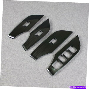 trim panel �g���^RAV4 2019 2020 2020 2021 2022�E�B���h�E�X�C�b�`�R���\�[���p�l���g�����u���b�N�ɓK���Ă��܂� Fit For Toyota RAV4 2019 2020 2021 2022 Window Switch Console Panel Trim Black�y���s�A���i�z