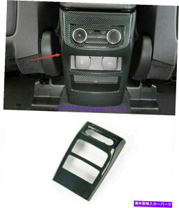 trim panel �t�H�[�h�G�N�X�v���[���[2020-22�J�[�{���t�@�C�o�[���A�G�A�A�E�g���b�g�x���g�A���`�L�b�N�p�l���g�����p For Ford Explorer 2020-22 Carbon Fiber Rear air outlet vent Anti-kick panel trim�y���s�A��