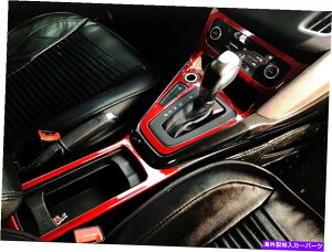 trim panel 1x��ABS�C���i�[�R���\�[���X�C�b�`�����p�l���J�o�[�t�H�[�h�t�H�[�J�X2015-2018�̃g���� 1x Red ABS Inner Console switch Adjust Panel Cover trim For Ford Focus 2015-2018�y���s�A���i�z