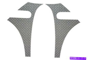 trim panel �~�j�N�[�p�[R56�p�_�C�������h�v���[�gA�p�l���f�J�[���L�b�g - ���m�ȃt�B�b�g - �g���~���O�Ȃ� Diamond Plate A-Panel Decal Kit for Mini Cooper R56 - Exact Fit - No Trimming�y���s�A���i�z