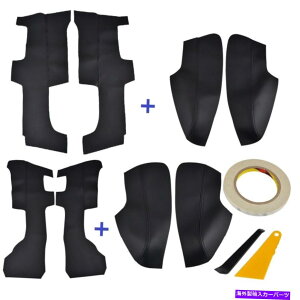 trim panel z_CRV8x 17-18hAplA[Xgnh\ʃVFJo[gubN 8x For Honda CRV 17-18 Door Panel Armrest Handle Surface Shell Covers Trim Black