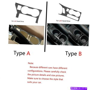 trim panel �g���^�J���[���̃J�[�{���t�@�C�o�[�E�H�[�^�[�J�b�v�z���_�[�p�l���J�o�[�g����14-18 LHD Carbon Fiber Water Cup Holder Panel Cover Trim For Toyota Corolla 14-18 LHD�y���s�A���i�z