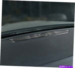 trim panel Benz Gle W167 2020�̃u���b�N�`�^���_�b�V���{�[�h�I�[�f�B�I�X�s�[�J�[�p�l���J�o�[�g���� Black titanium Dashboard Audio Speaker Panel Cover Trim For Benz GLE W167 2020�y���s�A���i�z