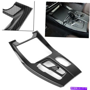 trim panel �u���b�N�J�[�{���t�@�C�o�[�M�A�|�W�V�����p�l�������J�o�[�g�����t�B�b�gBMW X3 G01 2018 Black Carbon Fiber Gear Position Panel Decorative Cover Trim Fit BMW X3 G01 2018