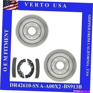Brake Drum z_VrbN2006 -20072015ÑAu[Lhƃu[LV[Y`[g̃x[X Rear Brake Drums & Brake Shoes For Honda Civic 2006 -2007 to 2015 Base On Chart