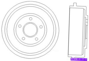 Brake Drum �u���[�L�h����Hella 355300431 FITS 2010 Ford Transit Connect Brake Drum Hella 355300431 fits 2010 Ford Transit Connect�y���s�A���i�z