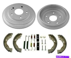 Brake Drum z_VrbN̂߂̃Ahu[LV[Yn[hEFAXvOLbg2006-2014 Rear Drums Brake Shoes & Hardware Spring Kit for Honda Civic 2006-2014