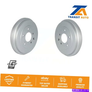 Brake Drum 2013-2019YZg̃AR[eBOu[LhyA Rear Coated Brake Drums Pair For 2013-2019 Nissan Sentra