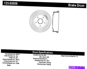 Brake Drum ���S123.65008���i�u���[�L�h���� Centric 123.65008 Parts Brake Drum�y���s�A���i�z