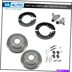 Brake Drum z_VrbNp̃Au[LV[Yhn[hEFAzC[V_[Lbg Rear Brake Shoe Drum Hardware & Wheel Cylinder Kit for Honda Civic