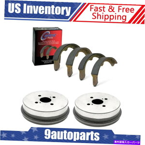 Brake Drum 1990N1991NGeo PrizmAu[Lhu[LV[YLbg For 1990-1991 Geo Prizm Rear Brake Drums & Brake Shoes Kit