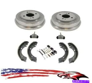 Brake Drum z_VrbNp̃Ahu[LV[YzC[V_[ƃn[hEFA1996-2000 Rear Drums Brake Shoes Wheel Cylinders & Hardware for Honda Civic 1996-2000