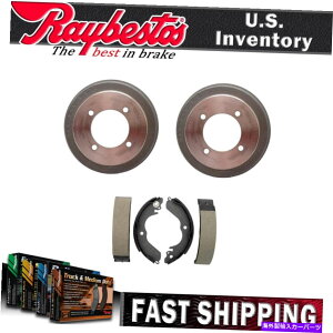Brake Drum �C�[�O���T�~�b�g1992���A�L�b�g�u���[�L�h�������u���[�L�V���[�Y - ���C�x�X�g For Eagle Summit 1992 Rear Kit Brake Drums & Brake Shoes - Raybestos