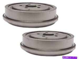 Brake Drum �V�{���[�L���o���A�|���e�B�A�b�N�T���t�@�C�A�̂��߂�2�̃��A�u���[�L�h����Acdelco�̃y�A�Z�b�g03-05 Pair Set of 2 Rear Brake Drums ACDelco For Chevy Cavalier Pontiac Sunfire 03-05�y���s�A���i�z