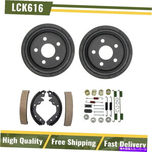Brake Drum ���A�u���[�L�h�������u���[�L�V���[�Y�n�[�h�E�F�A�X�v�����O�L�b�g�t�B�b�g1986-1989�_�b�W�����T�[ Rear Brake Drums & Brake Shoes Hardware Spring Kit Fits 1986-1989 Dodge Lancer�y���s�A���i�z