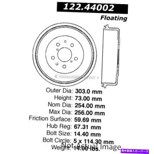 Brake Drum �g���^�N���E��1971 1972�Z���g���b�N���A�u���[�L�h����DAC For Toyota Crown 1971 1972 Centric Rear Brake Drum DAC