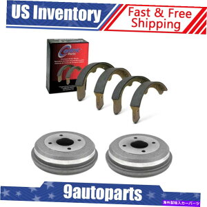 Brake Drum 1995N1996ÑtH[hR^[Au[Lhu[LV[YLbg For 1995-1996 Ford Contour Rear Brake Drums & Brake Shoes Kit