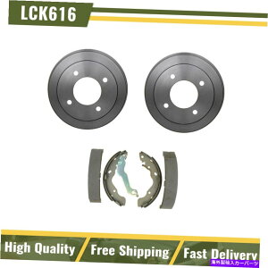 Brake Drum 1997N2001Ñq_CeBuGg̃ALbgu[Lhu[LV[Y Rear Kit Brake Drums & Brake Shoes For 1997-2001 Hyundai Tiburon Elantra