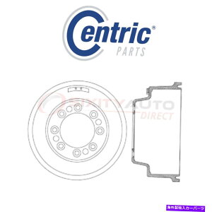 Brake Drum 1987-1997 Ford F-350 4.9L 5.0L 5.8L 6.9L 7.3L VJ̒SC-Teku[Lh Centric C-TEK Brake Drum for 1987-1997 Ford F-350 4.9L 5.0L 5.8L 6.9L 7.3L vj