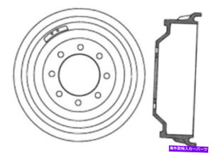 Brake Drum �u���[�L�h�����X�^���_�[�h���AFVP 123.67027�t�B�b�g94-99�_�b�W����2500 Brake Drum-Standard Rear FVP 123.67027 fits 94-99 Dodge Ram 2500�y���s�A���i�z
