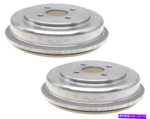 Brake Drum yAZbg2Au[LhACDELCOvtFbViT^[CI|eBAbNǐ Pair Set 2 Rear Brake Drums ACDelco Professional For Saturn Ion Pontiac Pursuit