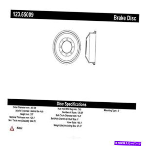 Brake Drum �u���[�L�h�������A�Z���g���b�N123.65009 Brake Drum Rear Centric 123.65009�y���s�A���i�z