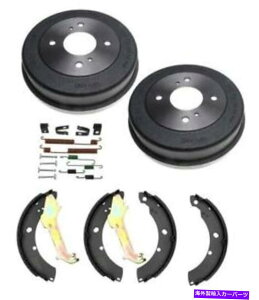 Brake Drum ���A�u���[�L�h�����h�������V���[�Y���V���[�Y�X�v�����O�pAltima 2.4L 2000-2001 4PC�L�b�g Rear Brake Drum Drums & Shoes & Shoe Springs for Altima 2.4L 2000-2001 4Pc Kit�y���s�A���i�z