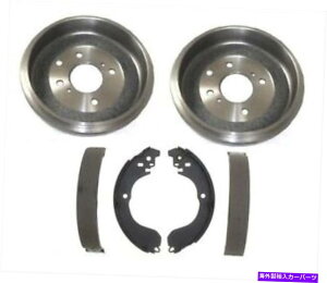 Brake Drum Au[LhhV[YZbgLbgtBbg09-14YL[u3PC Rear Brake Drum Drums & Shoes Set Kit Fits09-14 Nissan Cube 3pc