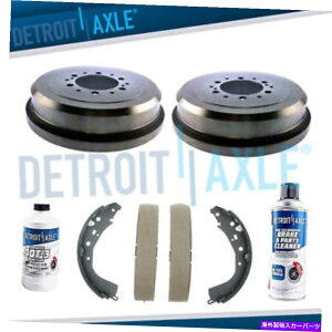 Brake Drum g^4i[^R}ch6OzC[p̃Ahƃu[LV[YZbg Rear Drums and Brake Shoes Set for Toyota 4Runner Tacoma Tundra 6 Lug Wheels