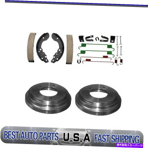 Brake Drum 1996N1998ÑXYLX-90̃Au[Lhu[LV[Yn[hEFALbg Rear Brake Drums & Brake Shoes & Hardware Kit For 1996-1998 Suzuki X-90
