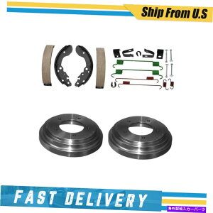 Brake Drum Geo Trackerp̃Au[Lhu[LV[Yn[hEFAXvOLbg1996-1997 Rear Brake Drums Brake Shoes & Hardware Spring Kit for Geo Tracker 1996-1997
