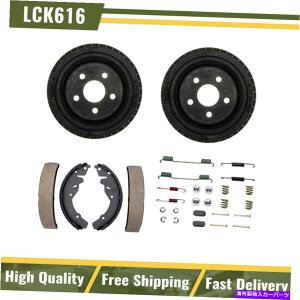 Brake Drum ���A�u���[�L�h�������u���[�L�V���[�Y�n�[�h�E�F�A�X�v�����O�L�b�g�t�B�b�g1988-1989�h�b�W�_�C�i�X�e�B Rear Brake Drums & Brake Shoes Hardware Spring Kit Fits 1988-1989 Dodge Dynasty�y���s�A���i�z