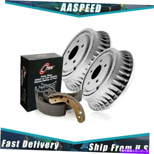 Brake Drum クライスラーのボイジャーセントリックリアブレーキドラム&ブレーキシューズ3PCS For Chrysler VoyagerCentric Rear Brake Drums & Brake Shoes 3PCS
