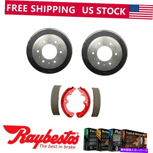 Brake Drum 1979N1982ÑtH[hN[G̃ALbgu[Lhu[LV[Y-RayBestos Rear Kit Brake Drums & Brake Shoes For 1979-1982 Ford Courier - Raybestos