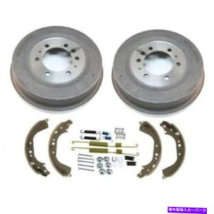 Brake Drum i2jg^hN[U[p̃Au[LhV[YXvO1981-1990 (2) Rear Brake Drums Shoes & Springs for Toyota Landcruiser 1981-1990