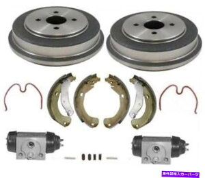 Brake Drum 4���O�݂̂̃h�����u���[�L�V���[�Y�X�v�����O�z�C�[���V�����_�[�V�{���[�R�o���g05-08 4 Lug Only Drums Brake Shoes Springs Wheel Cylinders for Chevrolet Cobalt 05-08�y���s�A���i�z