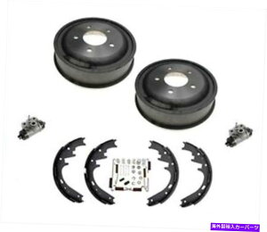 Brake Drum 00-06 Ford E150 Van�̂݃��A�u���[�L�h�����ƃu���[�L�V���[�Y���X�v�����O6PC for 00-06 Ford E150 Van Only With Rear Brake Drums & Brake Shoes & Springs 6pc�y���s�A���i�z