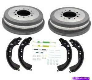 Brake Drum 297mm�h�����u���[�L�V���[�Y�X�v�����O�X�L�b�g�t�B�b�g�g���^T100 1993-1998 4�z�C�[���h���C�u 297MM Drums Brake Shoes Springs Kit Fits Toyota T100 1993-1998 4 Wheel Drive�y���s�A���i�z