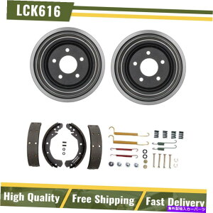 Brake Drum Au[Lhu[LV[Yn[hEFAXvOLbgtBbg1987-1989LfbNV[V Rear Brake Drums Brake Shoes Hardware Spring Kit Fits 1987-1989 Cadillac Chassis