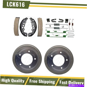 Brake Drum Au[Lhu[LV[Yn[hEFAXvOLbgtBbg1999XYLB^ Rear Brake Drums & Brake Shoes Hardware Spring Kit Fits 1999 Suzuki Vitara