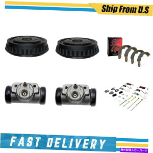 Brake Drum 9�C���`�h�����V���[�Y�X�v�����O83-94���A�z�C�[���h���C�u�����W���[�W�������� 9inch Drums Shoes Spring for 83-94 Rear Wheel Drive Ranger Standard Smaller�y���s�A���i�z