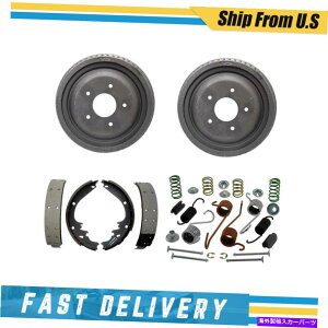 Brake Drum 1977ÑI[h[rJgX̂߂̃Ahu[LV[Yn[hEFAXvOLbg Rear Drums Brake Shoes & Hardware Spring Kit for 1977 Oldsmobile Cutlass