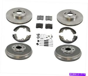 Brake Drum 97-03GXR[gu[LfBXN[^[Z~bNPASDShV[Yu[LXvO7pc kt 97-03 Escort Brake Disc Rotors Ceramic Pasds Drums & Shoes Brake Springs 7Pc Kt