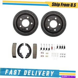 Brake Drum 1992ÑI[h[rJgXVG̃Ahu[LV[Yn[hEFAXvOLbg Rear Drums Brake Shoes & Hardware Spring Kit for 1992 Oldsmobile Cutlass Ciera