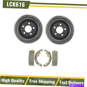 Brake Drum 1994年から2000年のジープラングラーのレイベストリアキットブレーキドラム&ブレーキシューズ Raybestos Rear Kit Brake Drums & Brake Shoes For 1994-2000 Jeep Wrangler