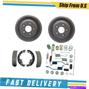 Brake Drum I[YrIKp̃Ahu[LV[Yn[hEFAXvOLbg1975-1979 Rear Drums Brake Shoes & Hardware Spring Kit for Oldsmobile Omega 1975-1979